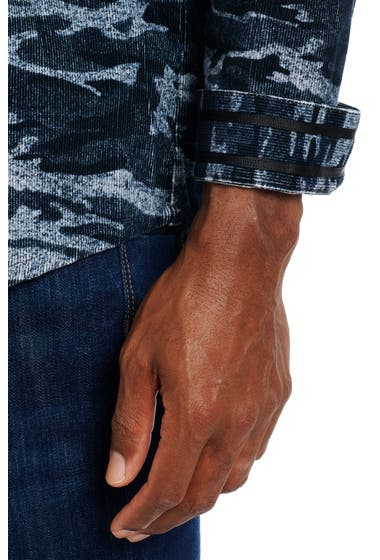 Imbracaminte Barbati Robert Graham Lacombe Regular Fit Print Button-Up Shirt Blue Grey image6