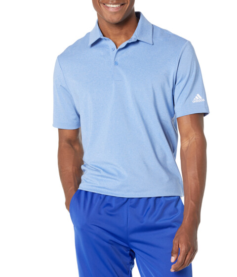 Imbracaminte Barbati adidas Golf Ultimate365 Primegreen Heather Polo Blue Fusion Melange
