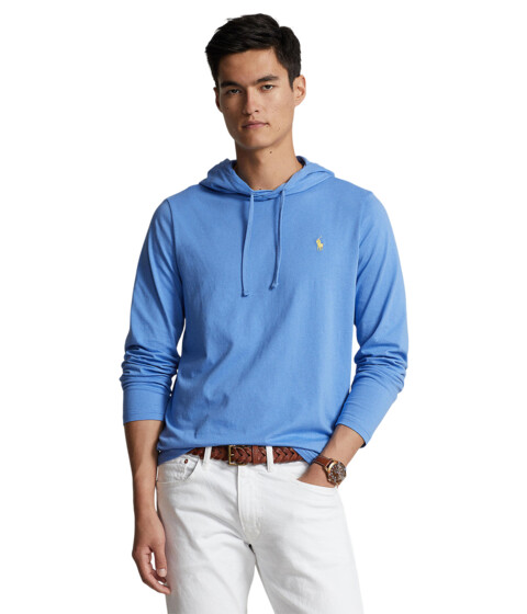 Imbracaminte Barbati Polo Ralph Lauren Jersey Hooded T-Shirt Summer Blue