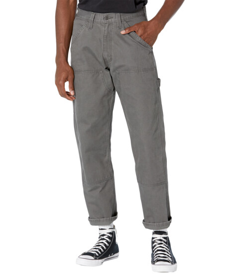 Imbracaminte Barbati Signature by Levi Strauss Co Gold Label Double Front Work Pants Clouded Grey