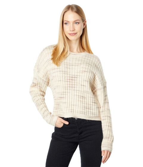 Imbracaminte Femei Lucky Brand Space Dye Boxy Sweater Taupe Multi