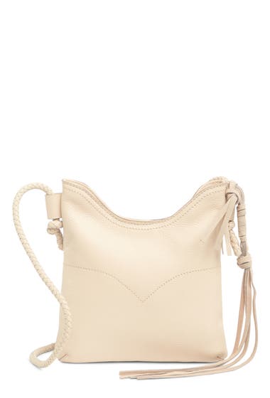 Genti Barbati Lucky Brand Theo Leather Crossbody Bag Stucco Pebbled Leather Smooth image2