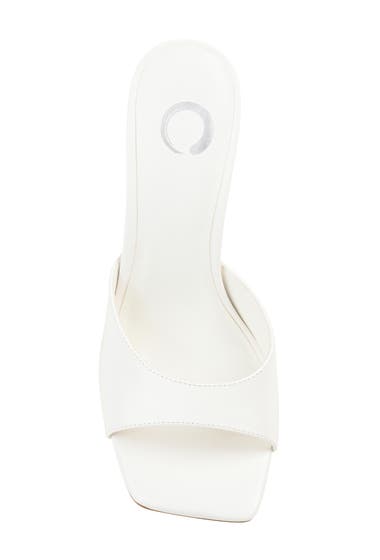 Incaltaminte Femei Journee Collection Tru Comfort Foam Marlow Heeled Sandal White image3