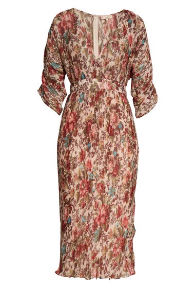 Imbracaminte Femei BYTIMO Plisse Midi Dress Vintage Field image4