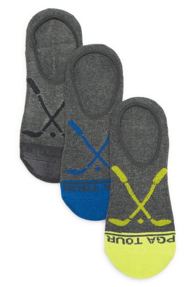 Imbracaminte Barbati PGA TOUR Fashion Liner Socks - Pack of 3 Asst image13