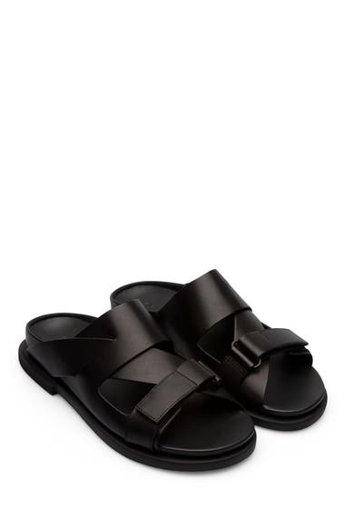 Incaltaminte Barbati Camper EDO Leather Slip-On Sandal Black image10