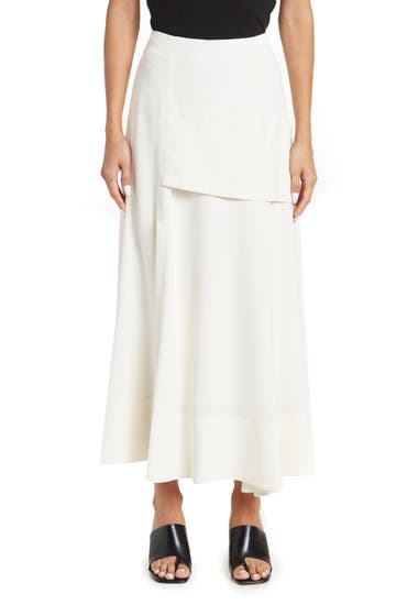 Imbracaminte Femei 31 PHILLIP LIM Crepe A-Line Skirt Off White image19