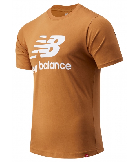 Imbracaminte Barbati New Balance Men's Essentials Stacked Logo Tee Orange image18