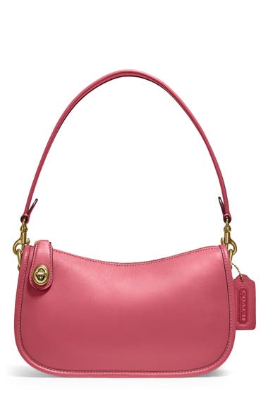 Genti Femei COACH Swinger Convertible Leather Crossbody Bag B4 Rouge image10