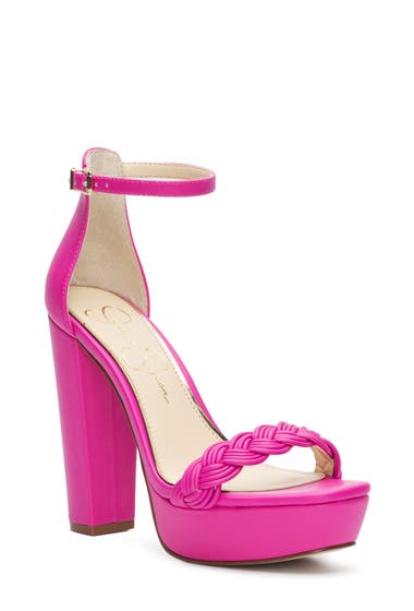 Incaltaminte Femei Jessica Simpson Peomi Platform Heeled Sandal Pink image10