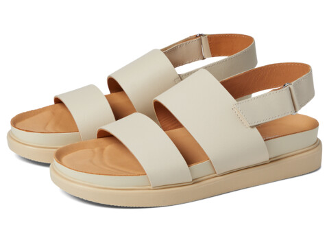 Incaltaminte Femei Vagabond Shoemakers Erin Leather Double Band Strap Sandal Off-White