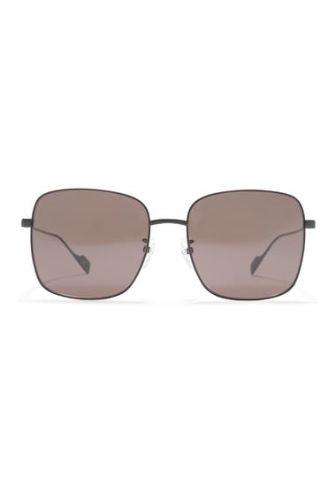 Ochelari Barbati Balenciaga 57mm Square Sunglasses Black Grey image16