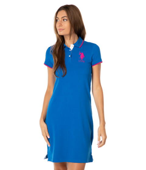 Imbracaminte Femei US POLO ASSN Triple Crown Polo Dress Lapis Blue