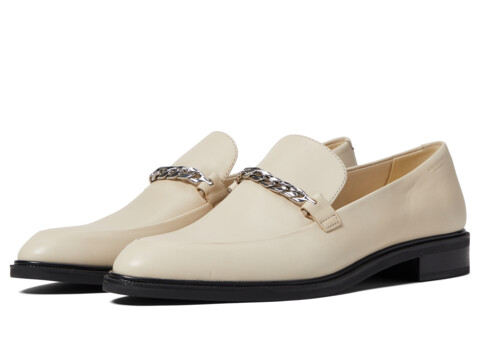 Incaltaminte Femei Vagabond Shoemakers Frances Leather Chain Loafer Off-White