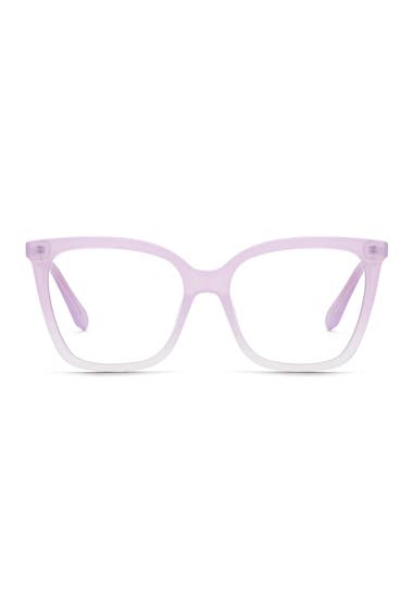 Ochelari Femei QUAY AUSTRALIA 54mm Video On Square Blue Light Blocking Glasses Lilac Clear image6