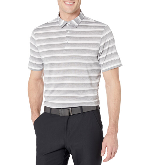 Imbracaminte Barbati adidas Golf Two-Color Stripe Polo Grey Three
