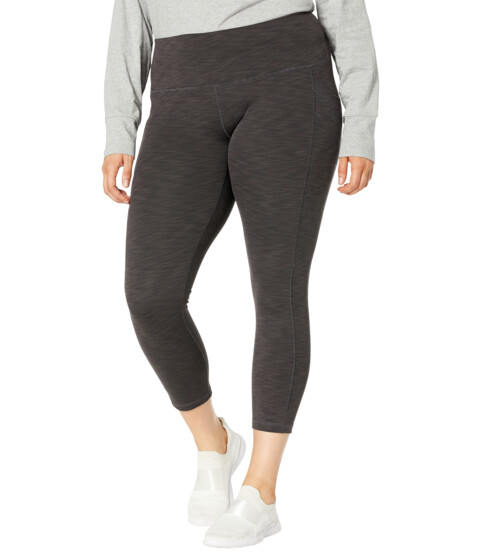 Imbracaminte Femei Prana Plus Size Becksa 78 Leggings Black Heather