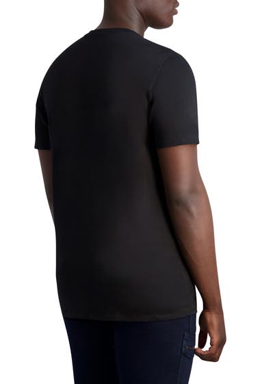 Imbracaminte Barbati Karl Lagerfeld Paris Karl Block Character Graphic T-Shirt Black image1