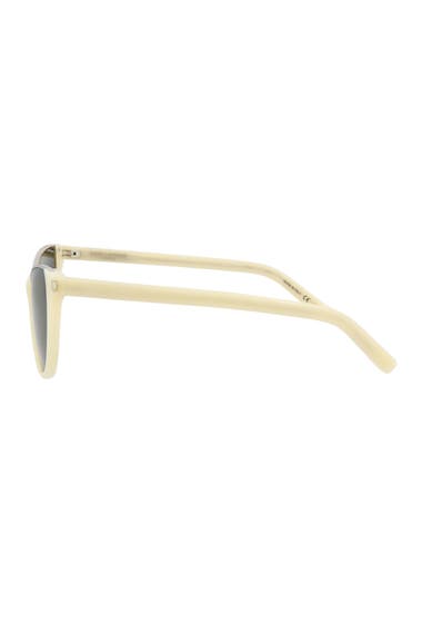 Ochelari Femei Saint Laurent 52mm Cat Eye Sunglasses Ivory Ivory Grey image2