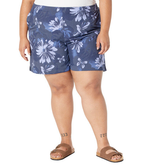 Imbracaminte Femei Columbia Plus Size Sandy Rivertrade II Printed Shorts Nocturnal Daisy Party