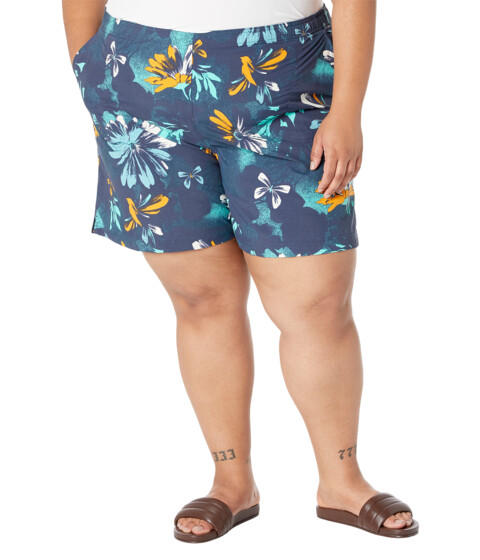 Imbracaminte Femei Columbia Plus Size Sandy Rivertrade II Printed Shorts Nocturnal Daisy Party Multi