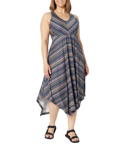 Imbracaminte Femei Prana Saxon Dress Dark Sky Multi Stripe