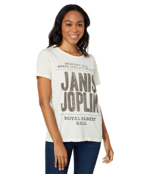 Imbracaminte Femei Chaser Janis Joplin Royal Albert Hall Recycled Vintage Jersey Everybody Tee Au Lait