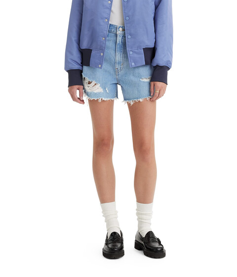 Imbracaminte Femei Levis High-Waisted Mom Shorts Let It Be Fun