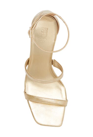 Incaltaminte Femei Nordstrom Rack Adelaide Block Heel Sandal Gold Metallic image3