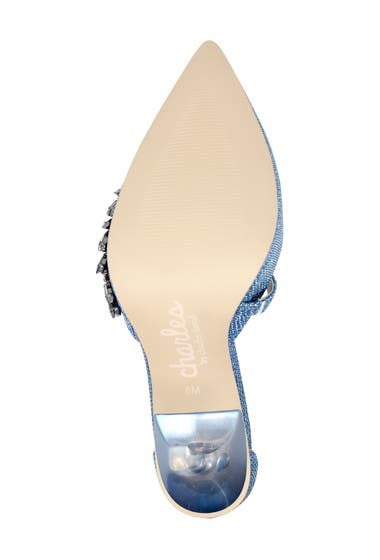 Incaltaminte Femei Charles by Charles David Inspire Jewel Emellished Ankle Strap Pump Sapphire image4