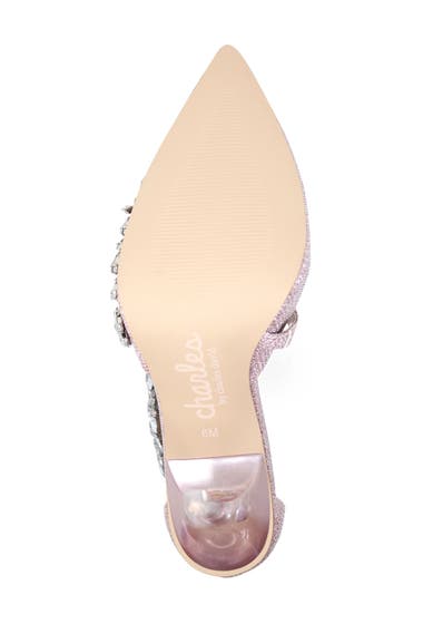 Incaltaminte Femei Charles by Charles David Inspire Jewel Emellished Ankle Strap Pump Light Pink image4