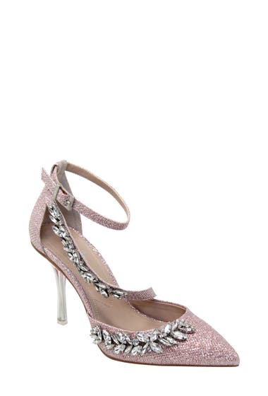 Incaltaminte Femei Charles by Charles David Inspire Jewel Emellished Ankle Strap Pump Light Pink image0