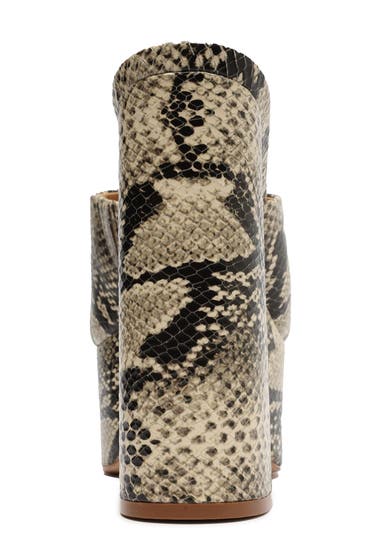 Incaltaminte Femei Schutz Darah Wild Snake Print Platform Sandal Natural image6