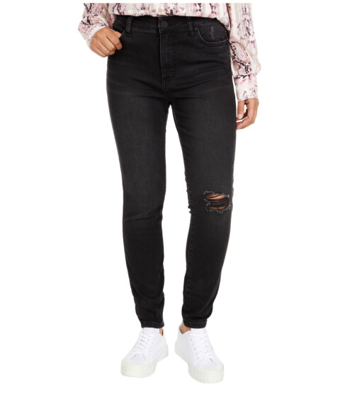 Imbracaminte Femei KUT from the Kloth Connie High-Rise Fab Ab Ankle Skinny in Hundred Hundred Wash