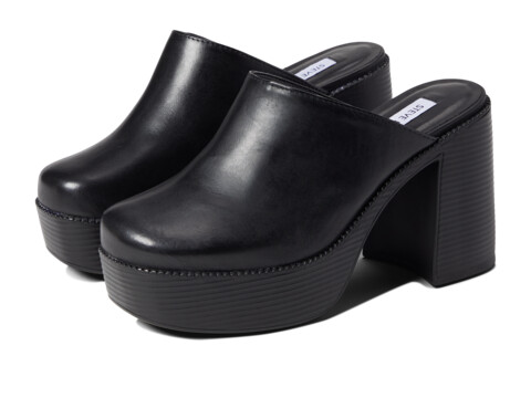 Incaltaminte Femei Steve Madden Bowe Clog Black Leather