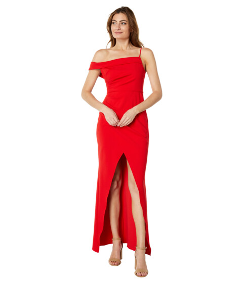 Imbracaminte Femei BCBG Girls Off-the-Shoulder Gown Red Lacquer