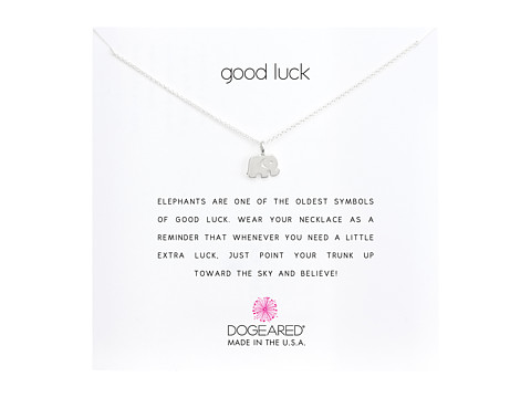Bijuterii Femei Dogeared Good Luck Elephant Reminder Necklace Sterling Silver