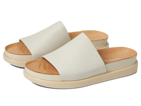 Incaltaminte Femei Vagabond Shoemakers Erin Leather Slide Sandal Off-White 1