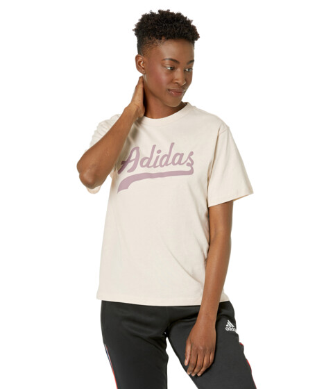 Imbracaminte Femei adidas Originals Logo Play Regular Tee Wonder White