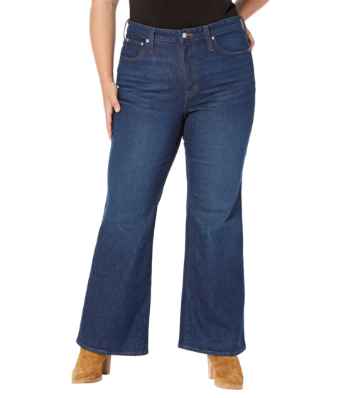 Imbracaminte Femei Madewell The Plus Perfect Vintage Flare Jean in Beaucourt Wash Beaucourt Wash