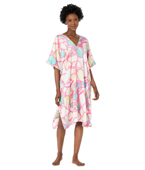 Imbracaminte Femei Natori Taisho Short Caftan White Multi