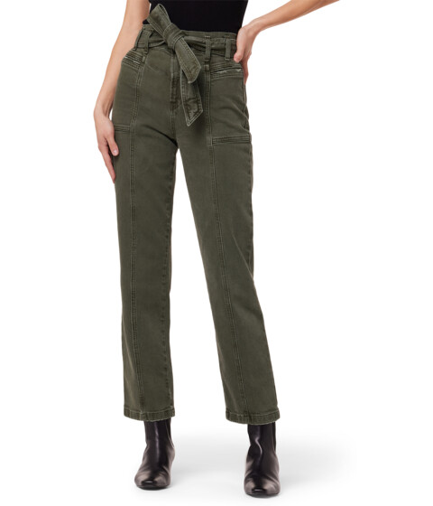 Imbracaminte Femei Hudson Jeans Utility Straight Ankle w Belt Rifle Green