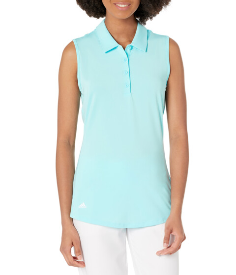 Imbracaminte Femei adidas Golf Ultimate365 Solid Sleeveless Polo Shirt Bliss Blue