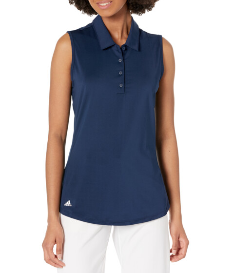 Imbracaminte Femei adidas Ultimate365 Solid Sleeveless Polo Shirt Collegiate Navy