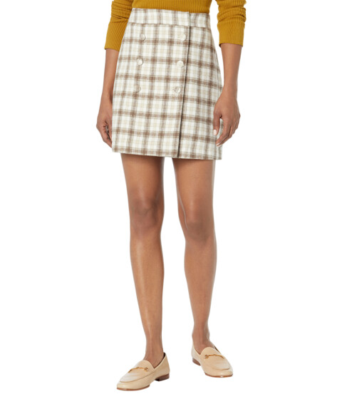Imbracaminte Femei BCBGeneration Button Midi Skirt - W1WX5B12 Plaid