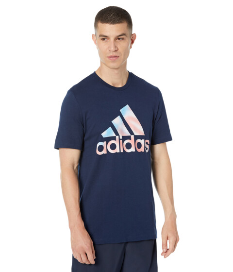 Imbracaminte Barbati adidas Americana Badge of Sport Tee Collegiate Navy