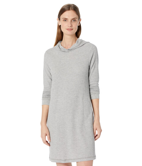 Imbracaminte Femei Horny Toad Foothill Hooded Long Sleeve Dress Heather Grey
