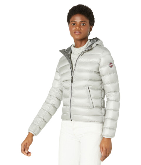 Imbracaminte Femei Colmar Recycled Polyamide Fabric Mixed Jacket with Undetachable Hood ColdDark Steel