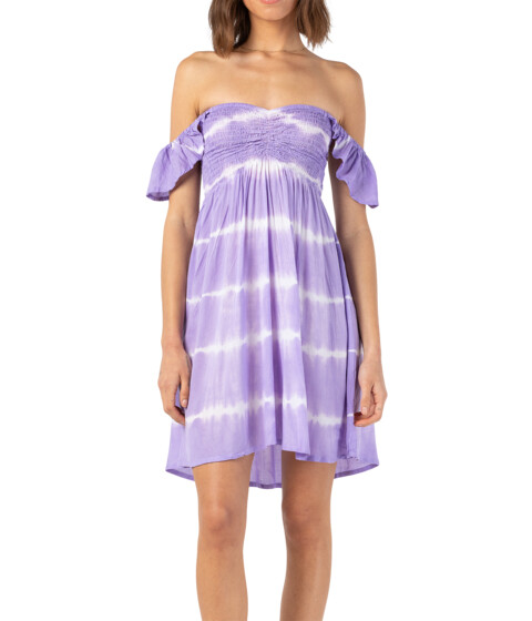 Imbracaminte Femei Tiare Hawaii Hollie Mini Dress Lavender Stripe