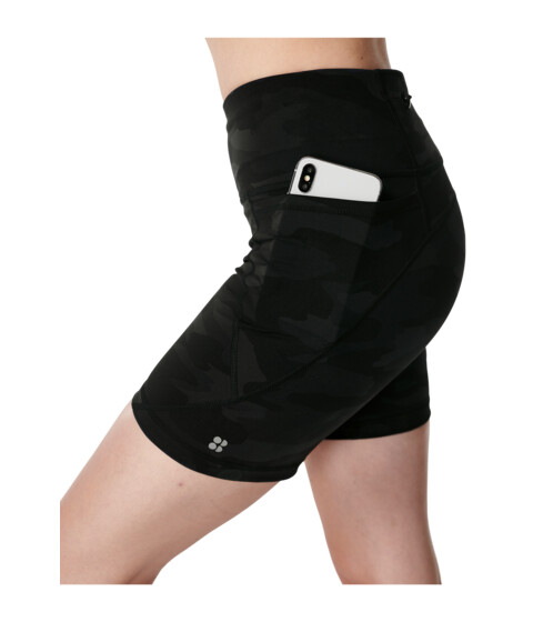 Imbracaminte Femei Sweaty Betty Power 6quot Biker Shorts Ultra Black Camo Print